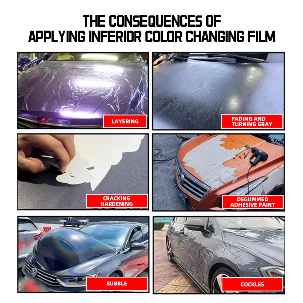 Premium PET Gloss GT Silver Car Vinyl Wrap Anti Scratch Waterproof Long Lasting Car Body Decorative Film