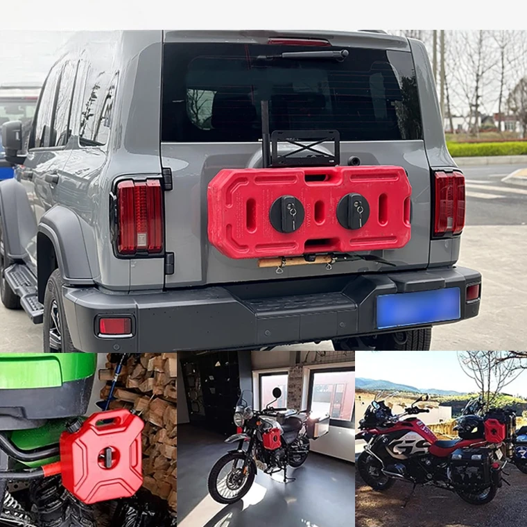 Multifunctional Explosion-proof Vehicle Oil Drum 5/10/20/30 Liters Car Motorcycle Spare Thickened Fuel Tank Portable Fuel Tanks