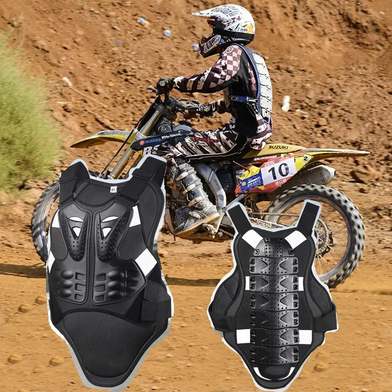 Motocross Man Body Armor Vest Ride A Horse Back Chest Protector Off-Road Dirt Bike ATV MTB Protective Gear Jacket