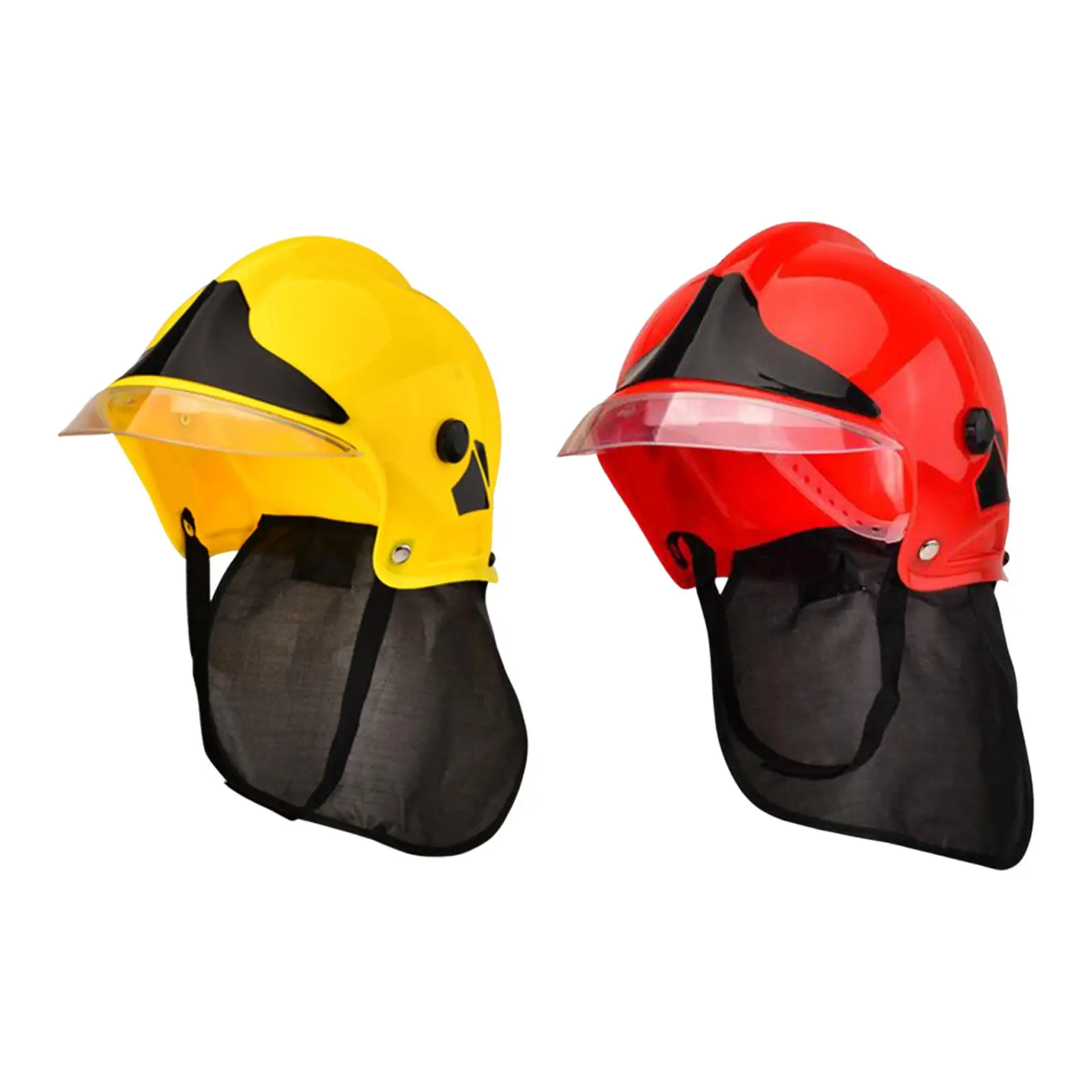 Firefighter Children Helmet Funny Costume Accessory Party Supplies Dress up Firefighter Party Helmet for Child Boys Girls