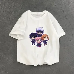 男性と女性のための半袖Tシャツ,ユーモラスなアニメの顔をモチーフにした,カジュアル,ルーズ,通気性,クール,ギフト