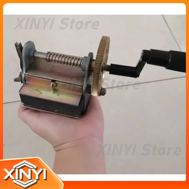 for Hand Crank Copper Gears Magneto Telephone Generator 110-220V for Antique Decoration Movie Theater Props
