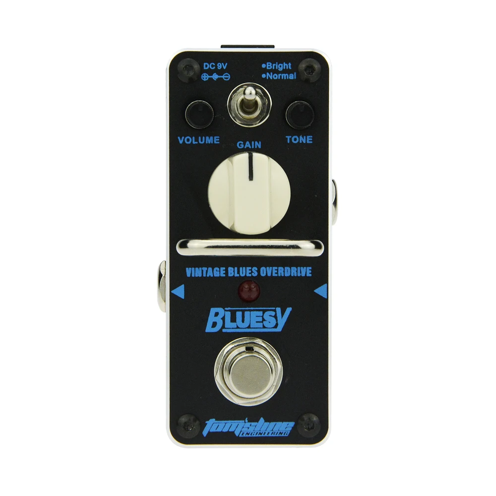 

AROMA Guitar Pedal Blues Electric Guitar Effect Pedal Classic Overdrive Effects for The Blues True Bypass Guitar Accessories