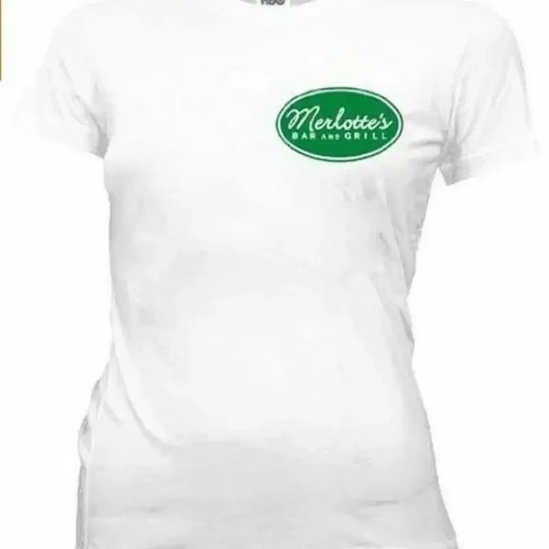 Juniors True Blood TV Show Series Merlottes Bar and Grill White Cosplay T shirt