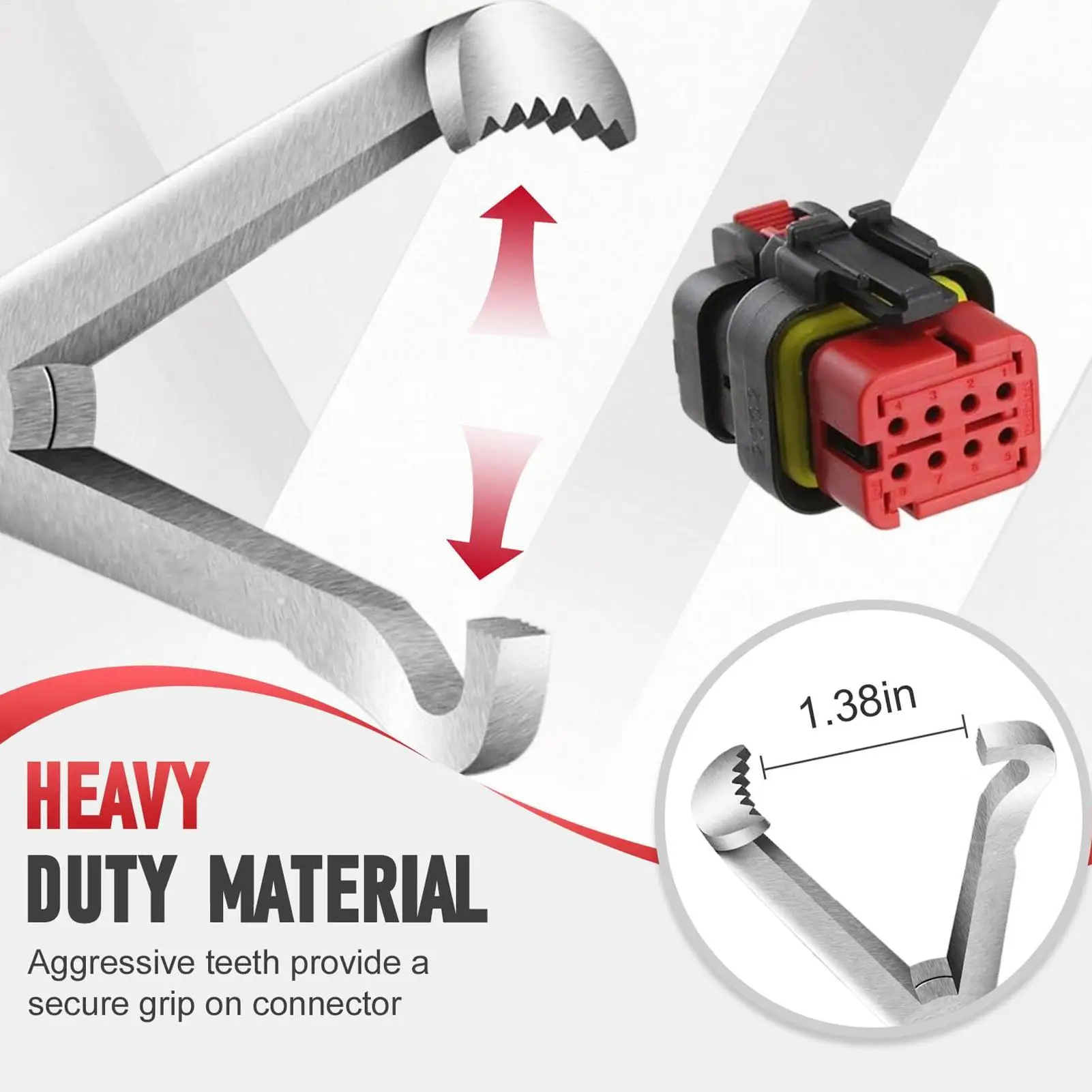 Electrical Disconnect Pliers For Cars Precision Terminal Extractor Automotive Electrical Connector Removal Tool For Electrician
