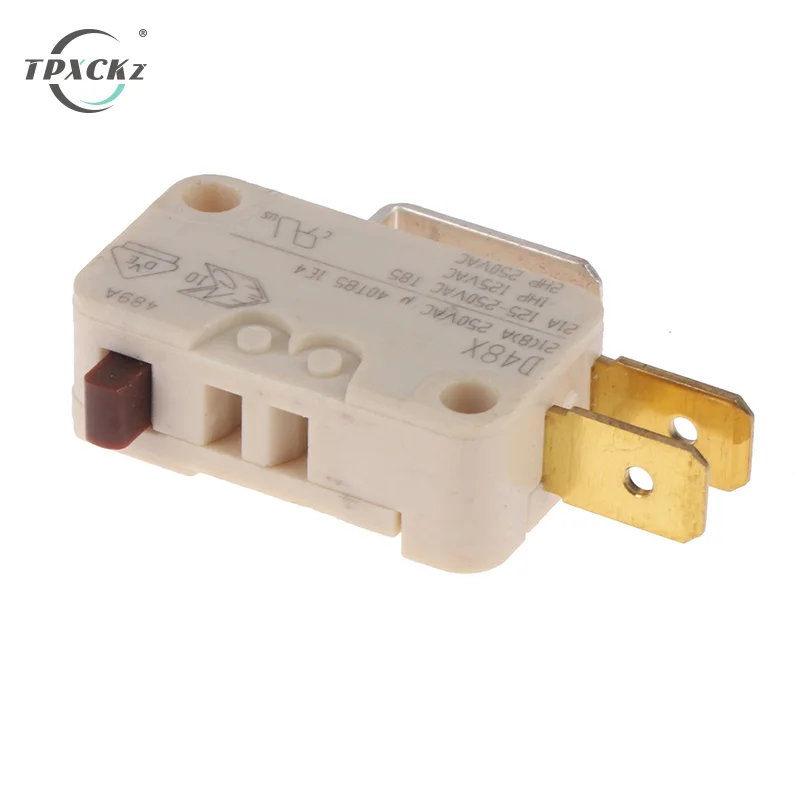 1Pc Large Micro Switch D48X High Current 21A 250V Water Heater Limit Touch Switch For German Cherry Limit Contact Switch