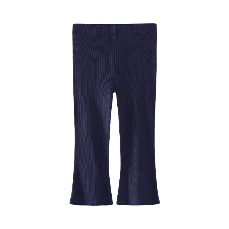 Springen Meter 2-7T Solide Boot Cut Heißer Verkauf Mädchen Leggings Hosen Bunte Volle Länge Bleistift Hosen Herbst kinder Hosen – Detail 9
