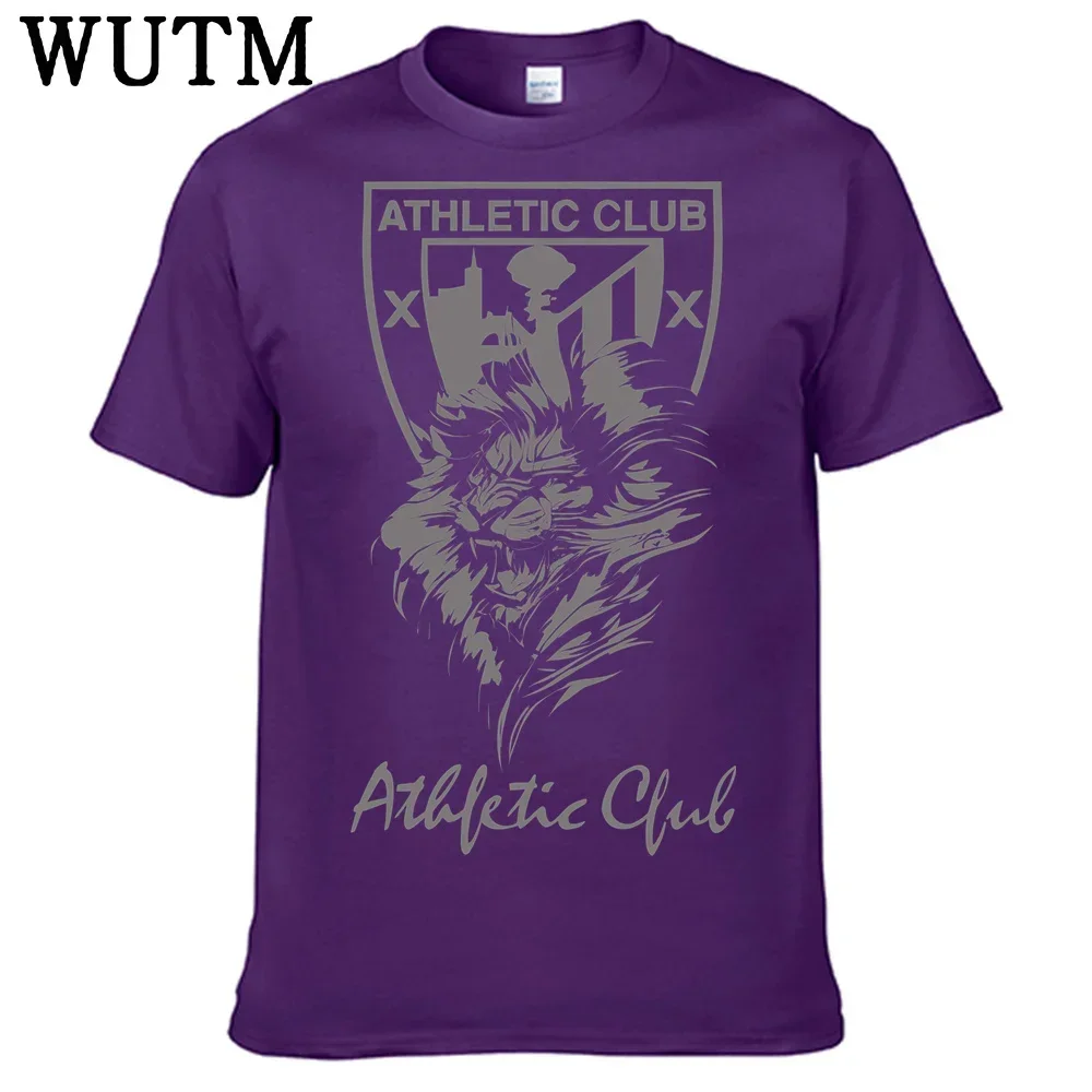 Athletic Club De Bilbaos T shirt 100% Cotton Men Shirt