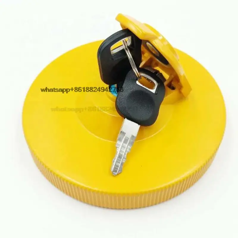 Top Fuel Tank Cap for CAT Excavator fuel tank cover E200B