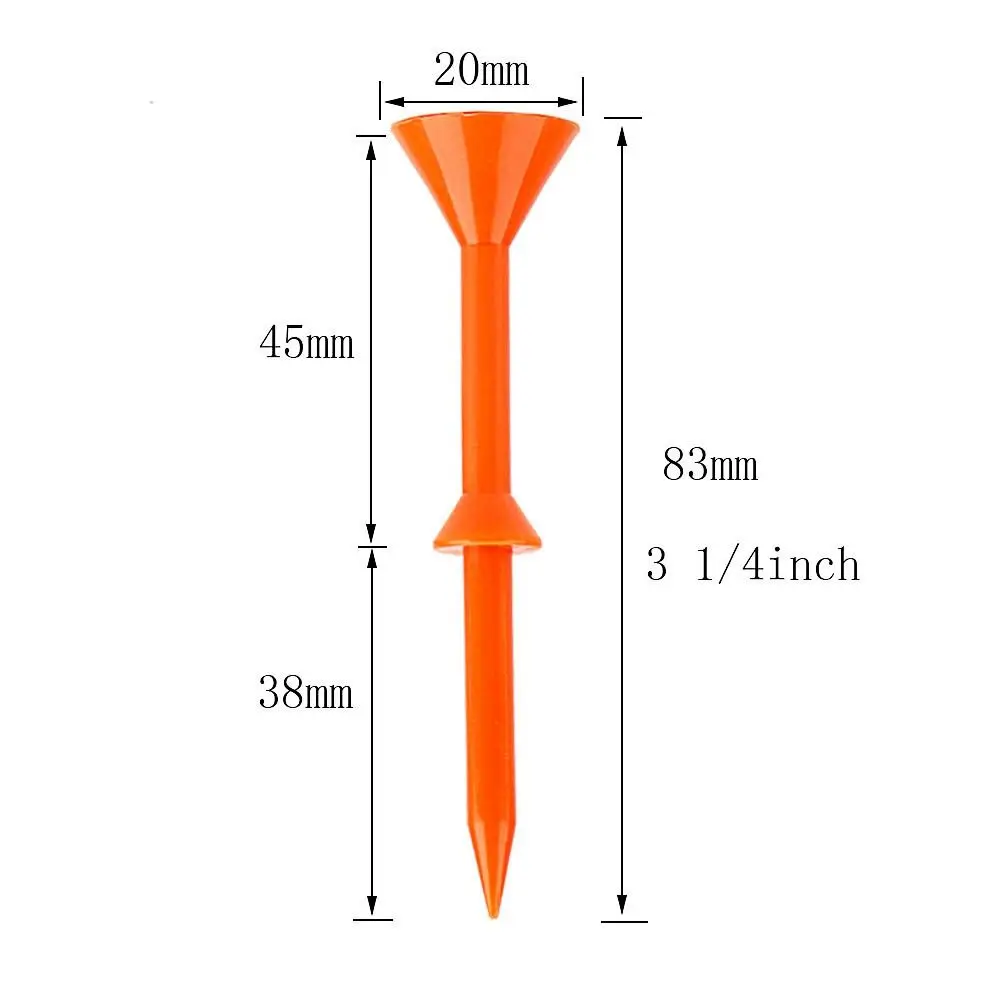 Wine Cup Head Recycle Use Golf Accessories TEE Plastic Reduce Friction Golf Tee Golf Ball Holder Golf Ball Seat Golf Nail