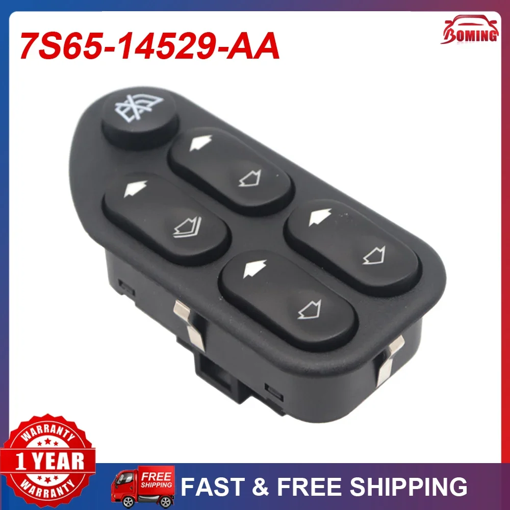 New Black Car Power Window Switch Control Master Switches 7S65-14529-AA For Ford Ecosport Ranger For Mitsubishi Space Star DA