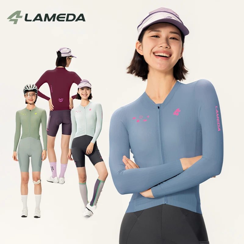 

Lameda Women Cycling Jersey Moisture-wicking Quick-drying Female Clothing High Elasticity Cycling Clothes For Women