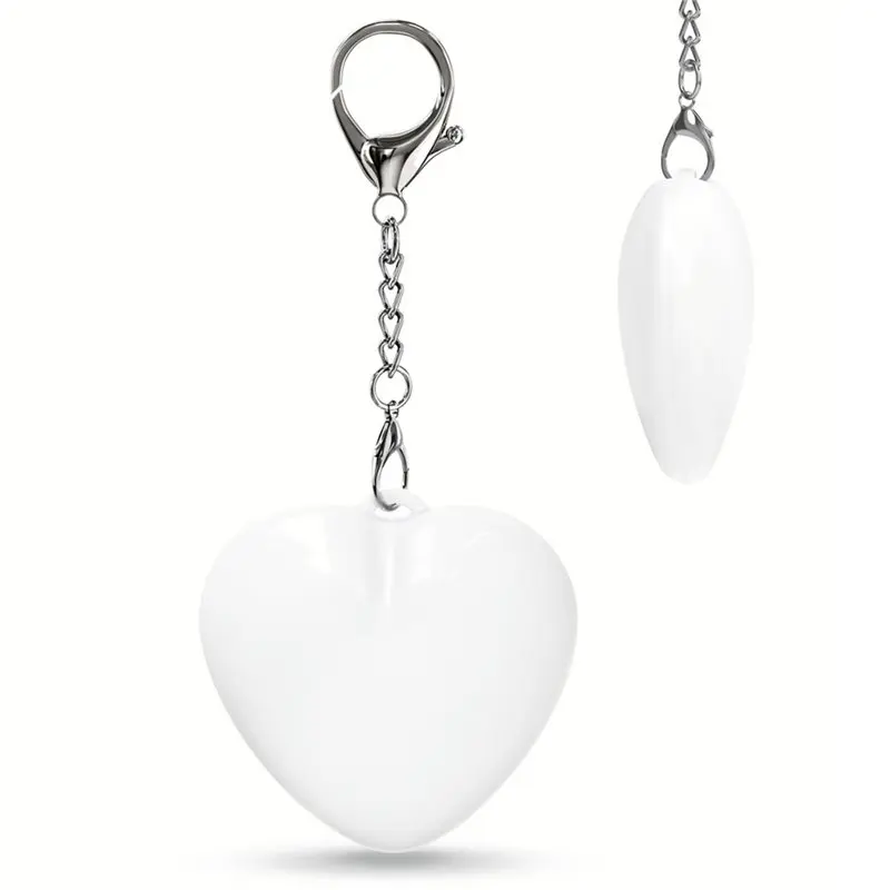 Touch Sensing Lamp For Keychain, 2PCS Heart Shaped Purse Light Handbag Light, Love Wallet Tote Bag For Women Girls Mother