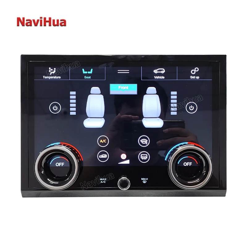 NaviHua  Air Conditioned Touch AC Panel is Suitable For Night and Day Modes of the 2013-2017 Range Rover Vogue L405 Five-Color