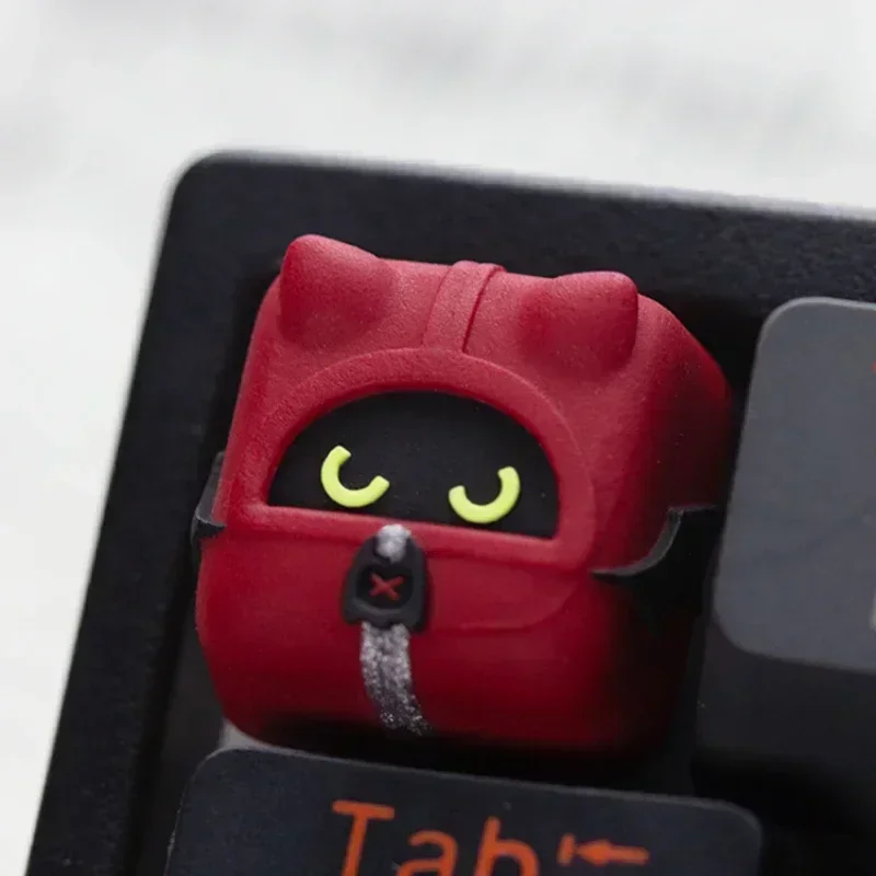 NEW Zenless Zone Zero Bangboo Keycaps Anime KeyCaps Mechanical Keyboard Cute Resin Key Caps Point KeyCap Gamer Accessories Gift