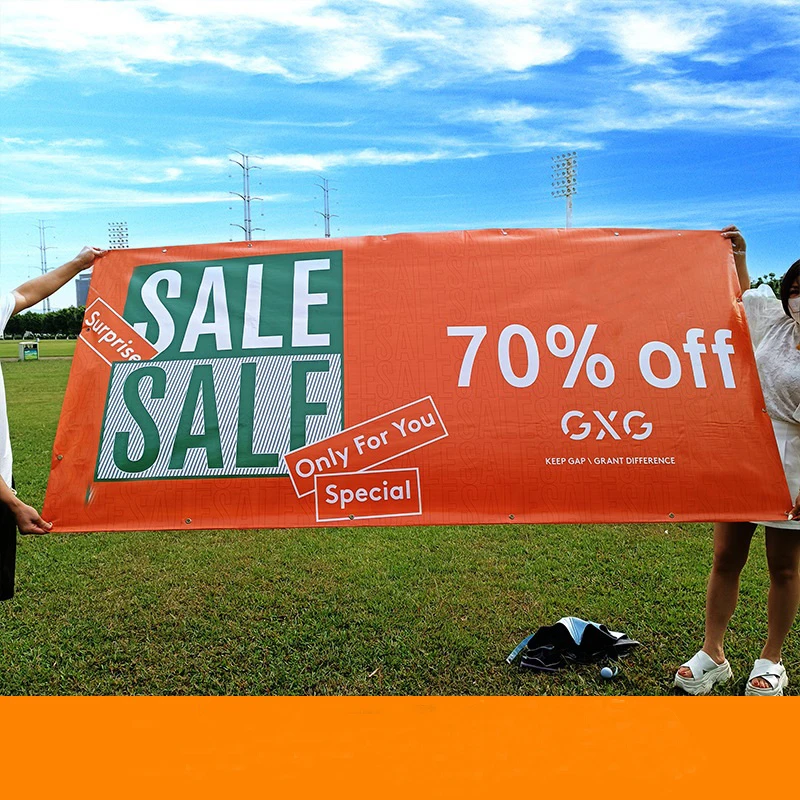 Cheap PVC Banner, Custom PVC Vinyl Advertising Banner, Outdoor Promotion Display Banner