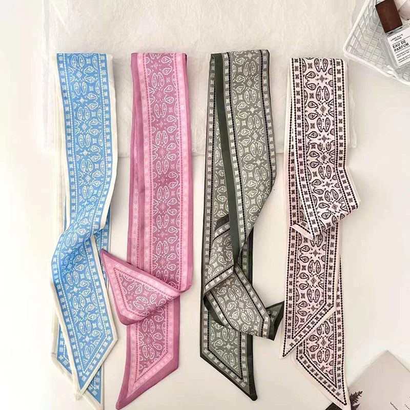 

Роскошная брендовая модель, маленький шелковый шарф, женская сумка с узором пейсли, сумка с ручкой, лента, шарф, повязка для волос, шейные шарфы, шейный платок