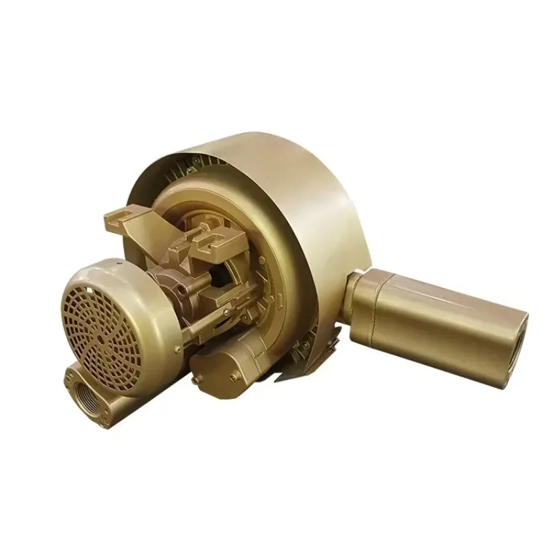 Belt Driven Type Energy Saving Side Channel Ring Blower High Pressure Blower for Industrial