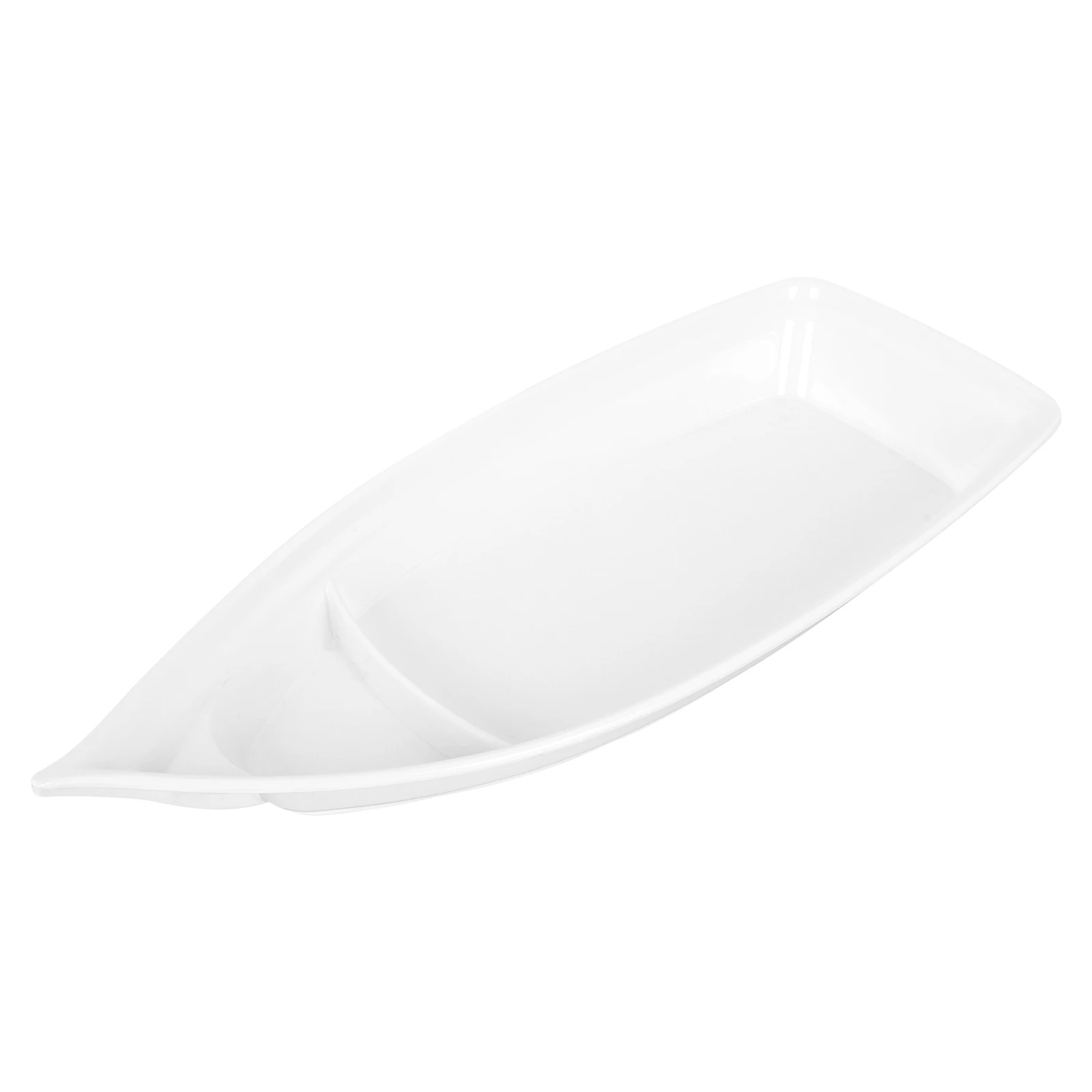 

Seafood Platter Tableware Sushi Boat Tray Melamine Large Wooden Restaurant Buffet Sashimi Serving Japanese Style Easy Clean