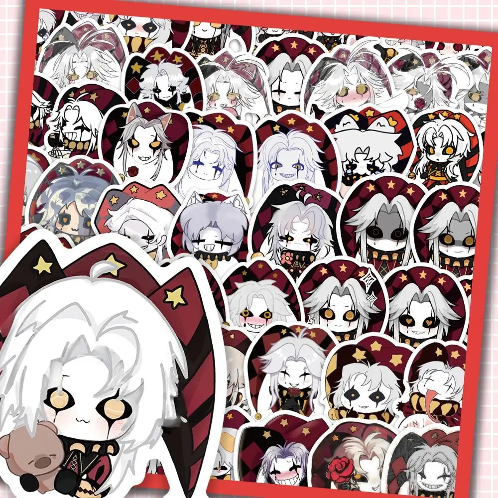 The Freak Circus Anime Sticker ‌Pierrot Stationery Stickers Cartoon Diy Creative Handbook Water Proof Student School Supplies