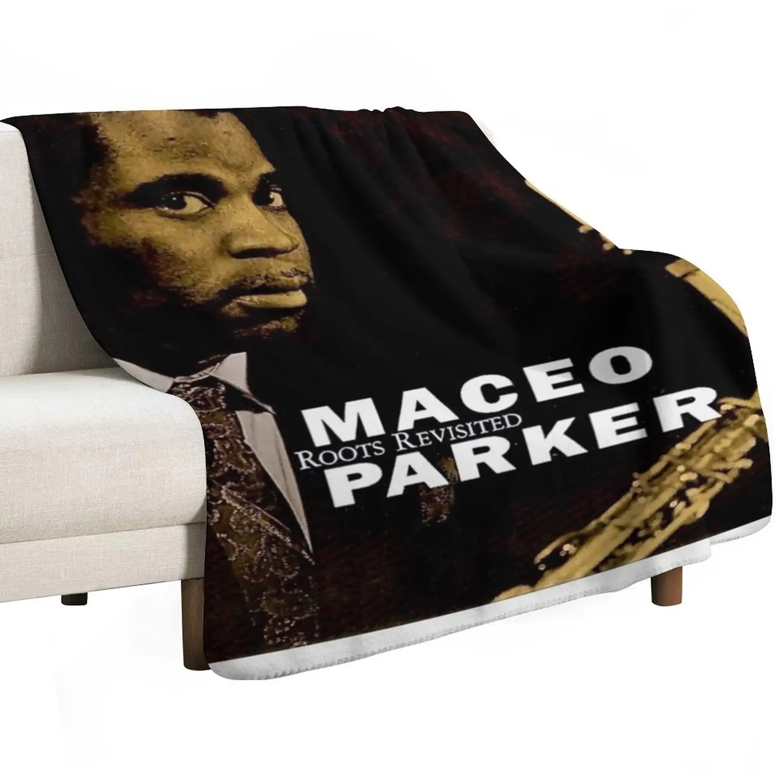 saxophone maceo parker Throw Blanket cosplay anime Heavy Bed For Sofa Thin For Decorative Sofa Quilt Blankets