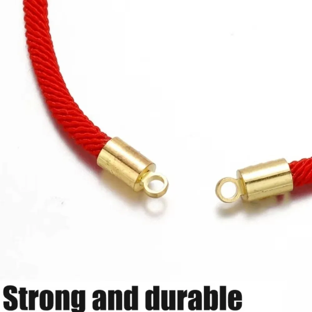 5pcs Hand Ornament Decorative String Adjustable Bracelet Sturdy Classic Slider Bracelet 22.5cm Long DIY Bracelet Unisex