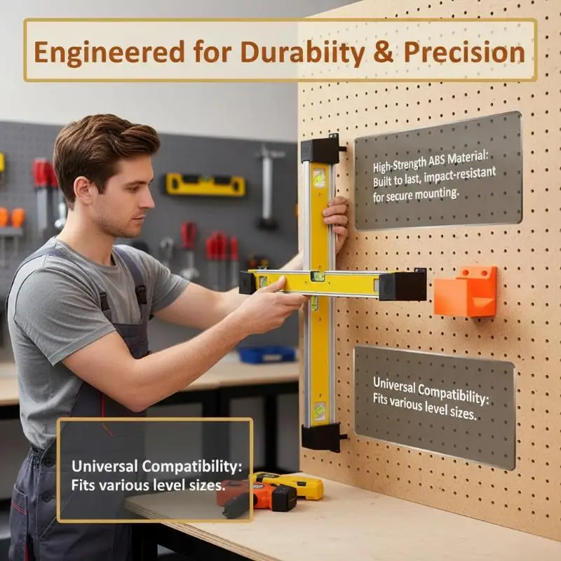 handySpirit Level Wall Mount Holders With Durable Construction And Easy Installationgoods