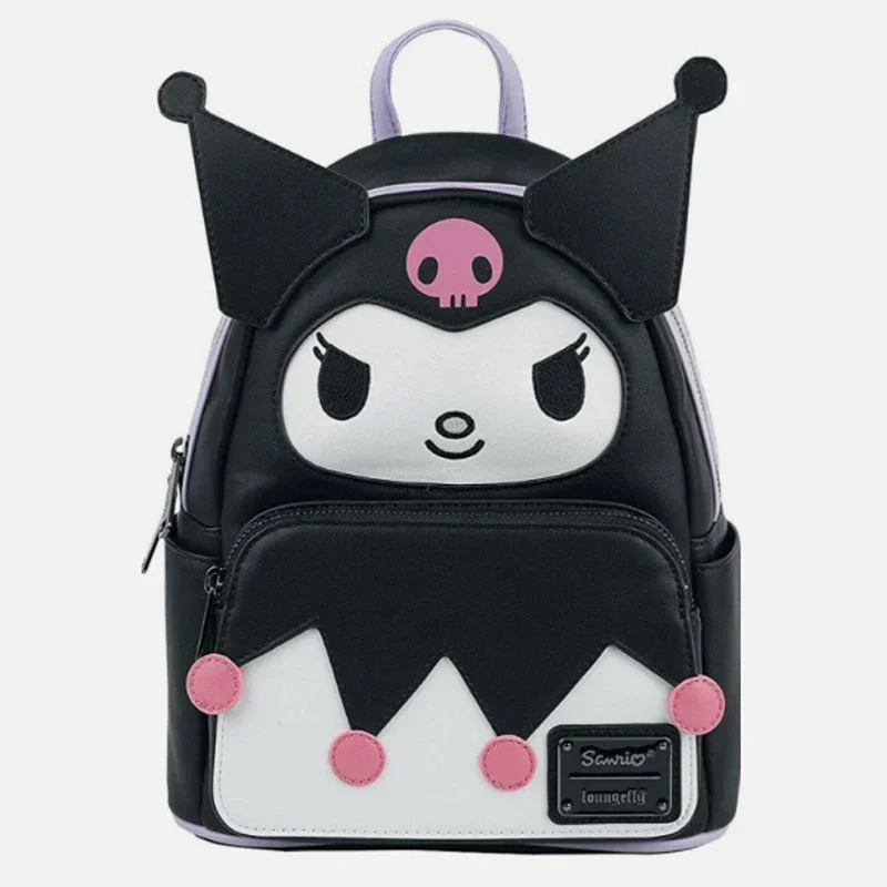 

Loungefly Sanrio Hello Kitty Kuromi Melody Creative Backpack Storage Stationery Leather Mini Student Backpack Children's Gift