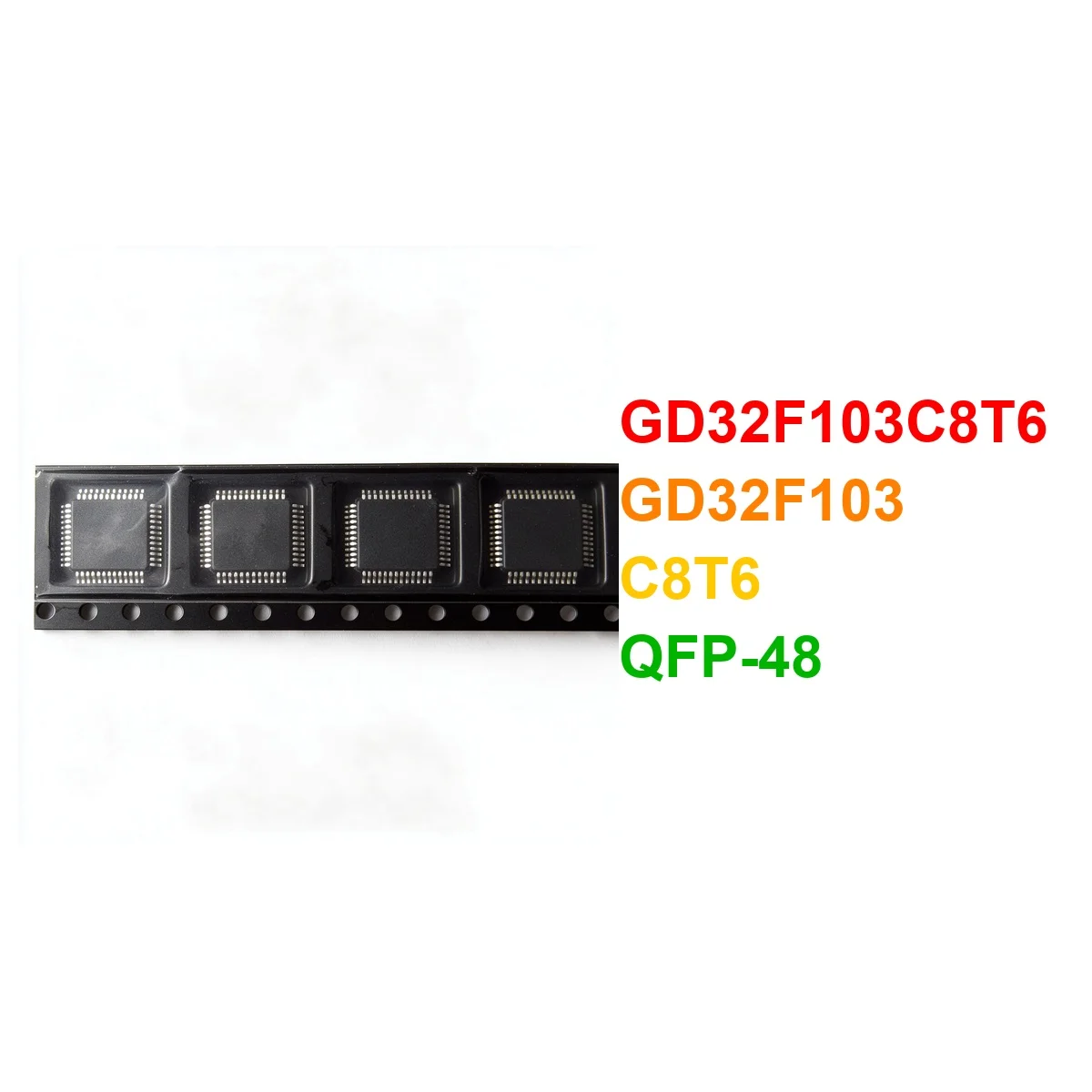 (10piece) GD32F103C8T6 GD32F103 C8T6 QFP-48 Chipset