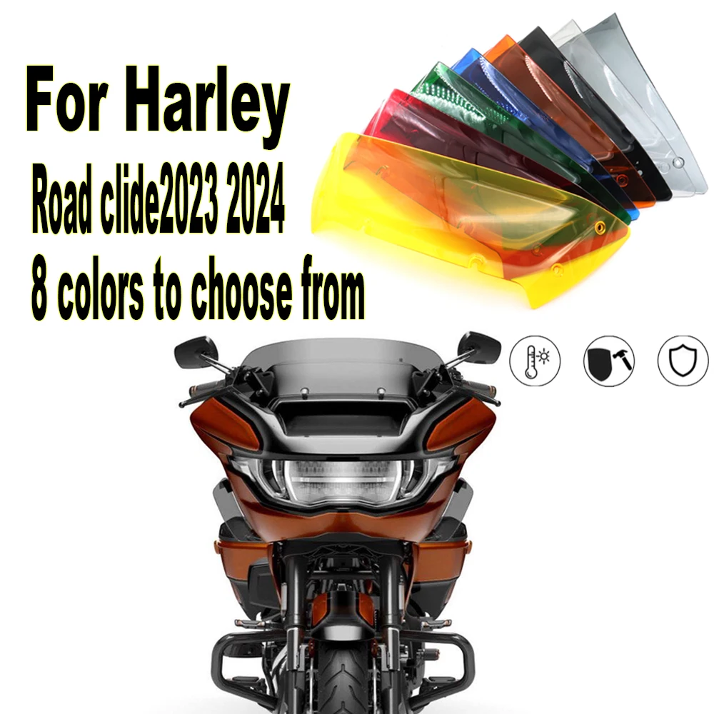 

Harley 2023 2024 Tour CVO Road Glide FLTRXSE Motorcycle New Accessories Windshield Front Windshield Scratch Protection 4.5inches