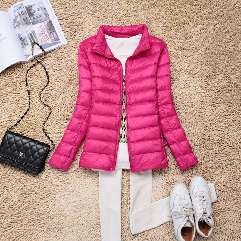 woman women 2026 new Women's short down jacket for ladies ultra-lightweight and ultra-thin perfect for mothers girl down clothes