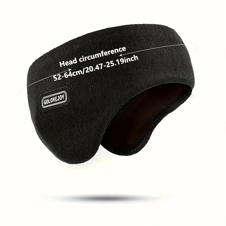 Cuffie antirumore calde per uomo e donna invernali 1PS - Cuffie antirumore con fascia 2 in 1, protezione per le orecchie completamente avvolta antivento a doppio strato