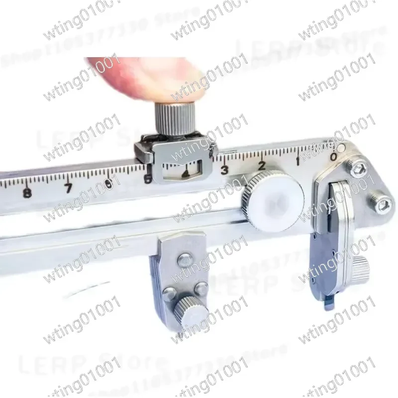 for One-piece Aluminum Ceiling Cutter Round Hole Opener Honeycomb Gypsum Board Portable Manual Positioning Compass Knife Tool