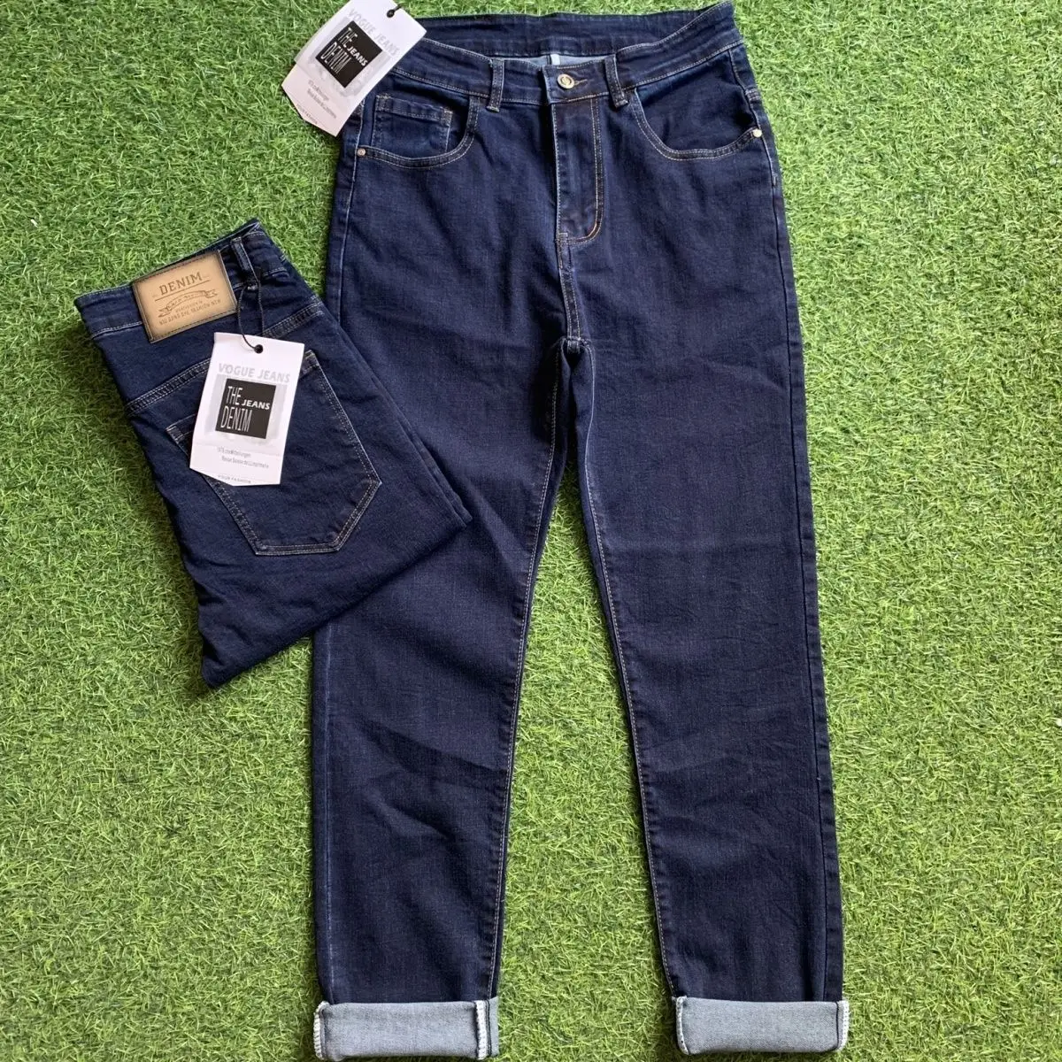 Men's Stretch Jeans Mid Rise Loose Fit Plus Size Denim Pants Spring Fall Winter Casual Trousers