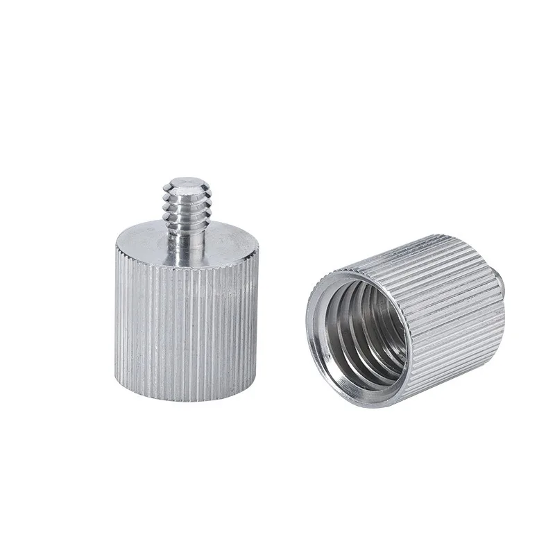 5/8 Inch Female to 1/4 Inch Male Thread Adapter, Tripod Converter For Laser Level & Digital Camera Mount