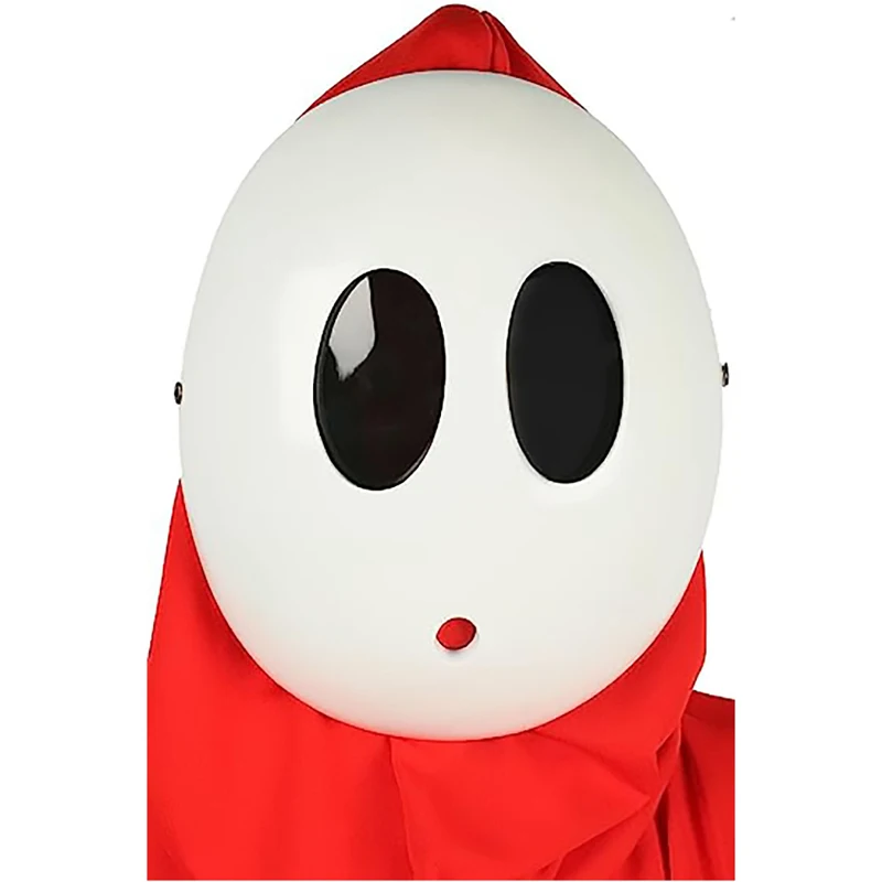 Anime Game Shy Guy Mask Halloween Cosplay Funny Face Masks for Kid Adult Unisex Masquerade Cosplay Party Props Accessories