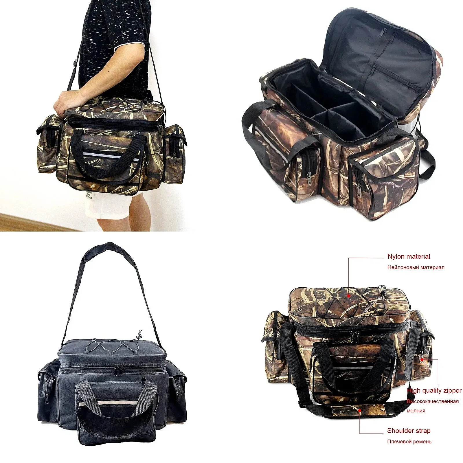 Fishing Tactical Chest Bag Camping Hiking Backpack Front Chest Vest Bags Lure Fishing Tackle Bag Fanny Pack Men Climbing Bag