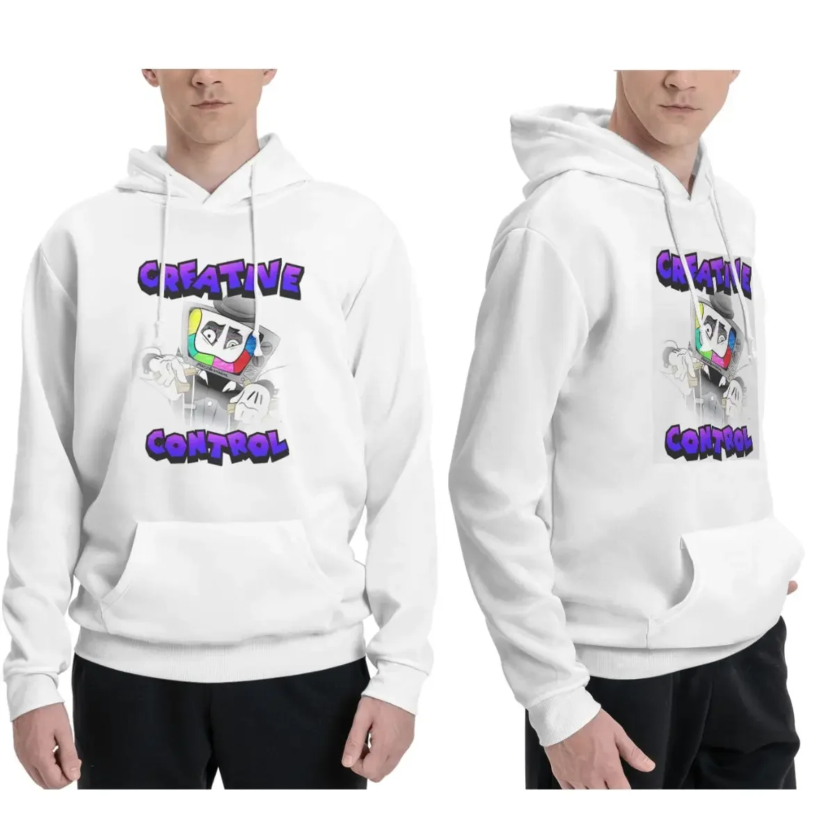 Creative Control (Mr. Puzzles) (Transparent Version) Hoodies Men Women Pullover Sweatshirts Long Sleeve Clothing Autumn Winter