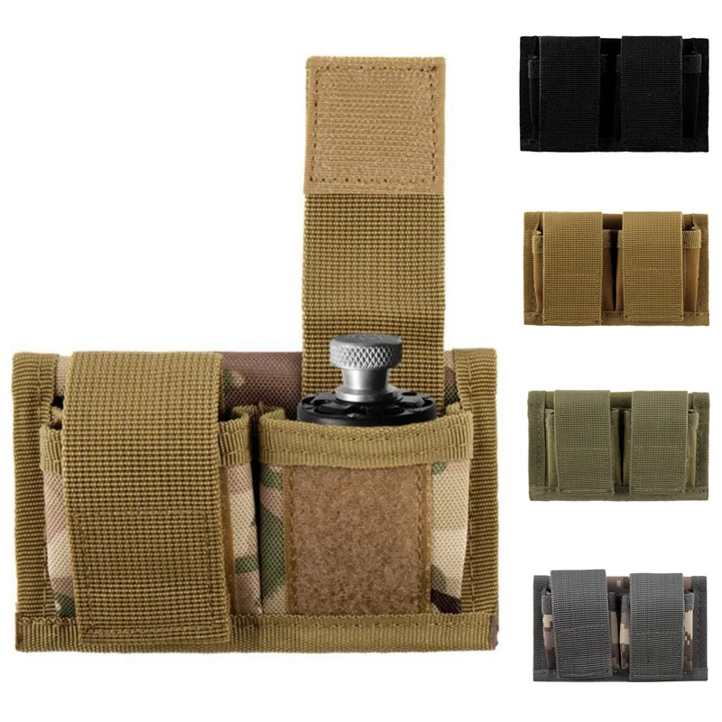 

Tactical Molle Double Speed Loader Pouch Mag Holder Universal Hunting Revolver Belt Clip Holster Airsoft Molle Magazine Pouches