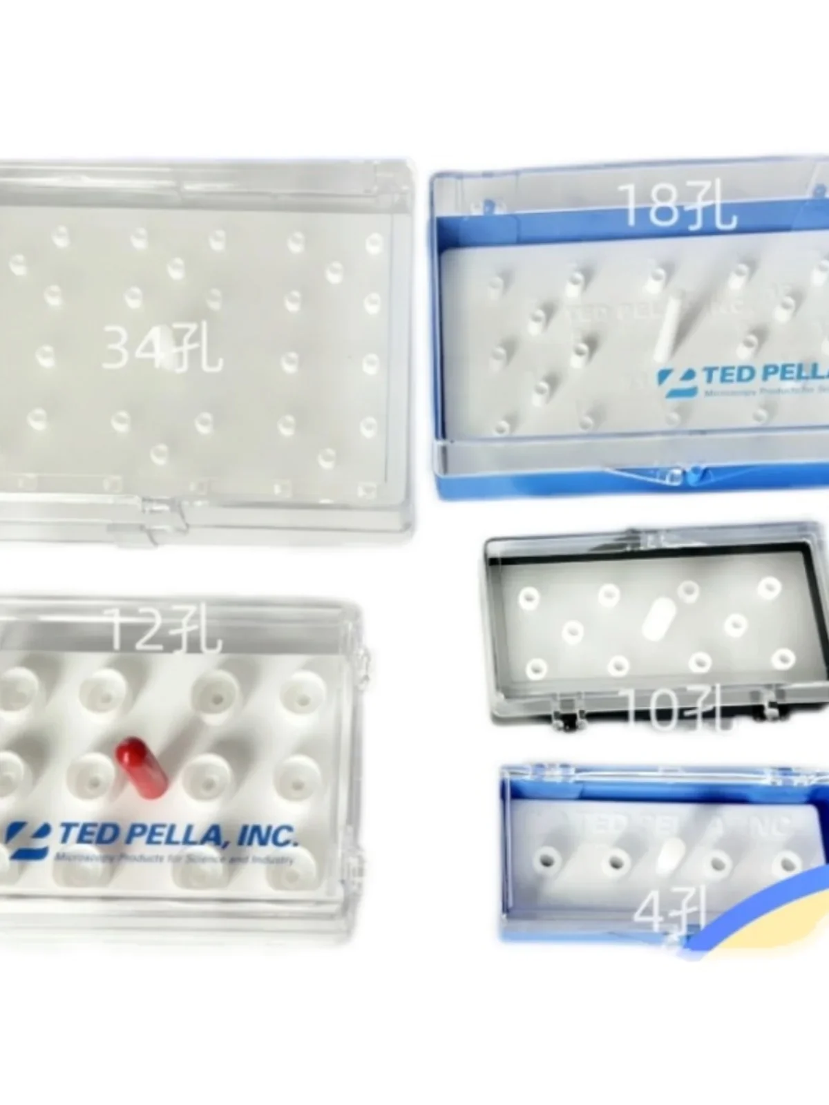 Scanning electron microscope sample box, SEM nail shaped sample table storage box