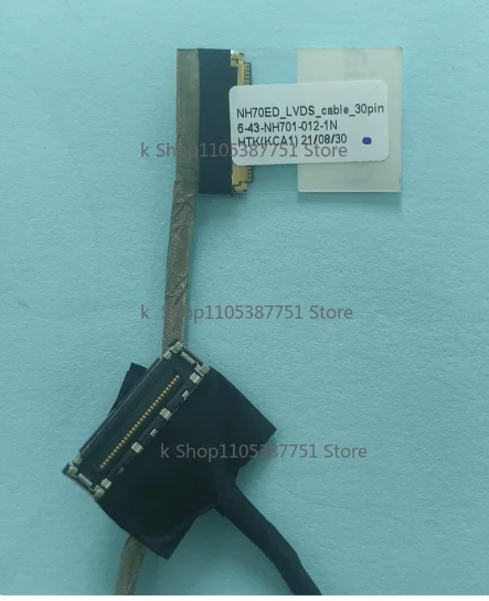 New Laptop Computer Cables Connectors For Shenzhou G7M CT7NA 911PLUS 4K 6-43-NH701-021-1N  30PIN