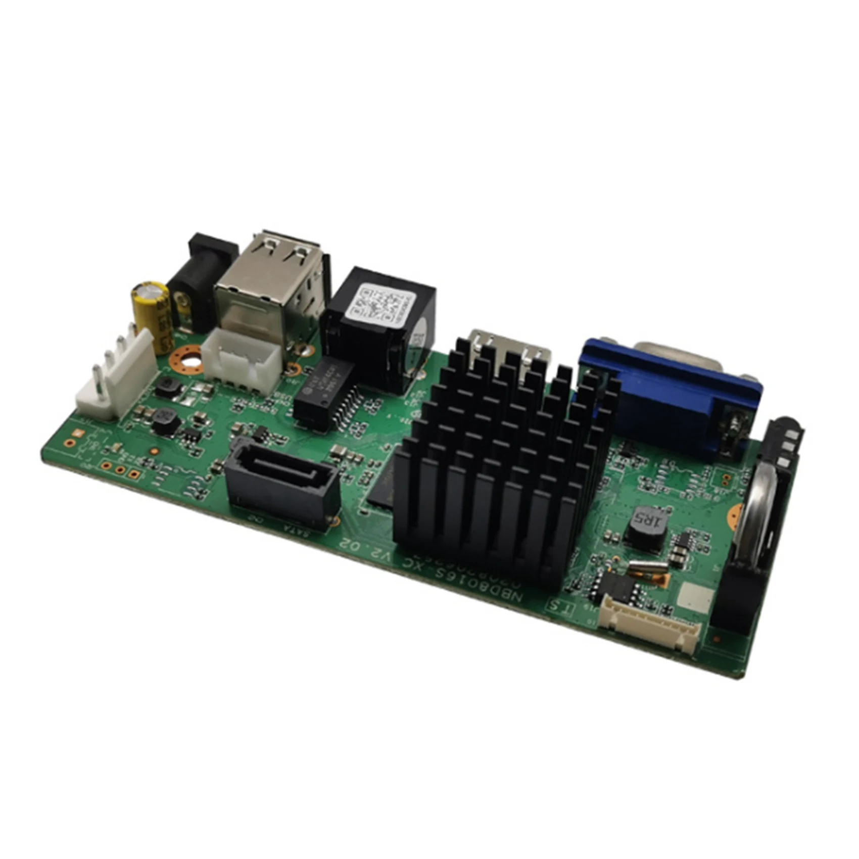 2X H.265 9Chx5mp NVR Network DVR Digital Video Recorder Board IP Camera Max 12T Face Human Detection OVNIF XMEYE 1 SATA