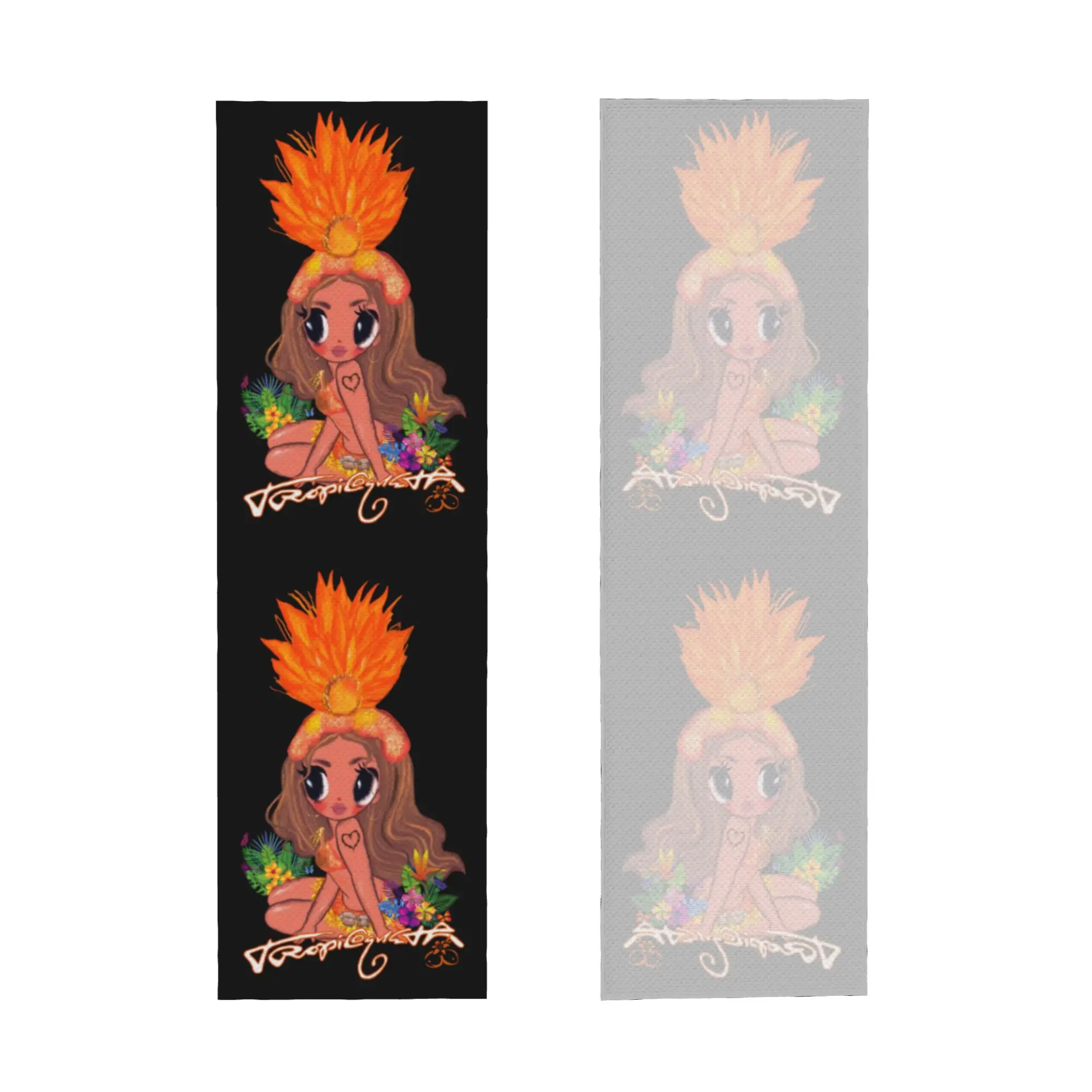 Colombian Music Singer Karol G Tropicoqueta Cold Exercise Towel  Yoga And Fitness Running Outdoor Activities Travelling Towels