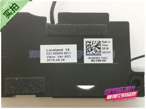 For Dell/Dell Latitude 3570 3560 Speaker, Built-in Speaker HCD5Y Laptop built-in speakers