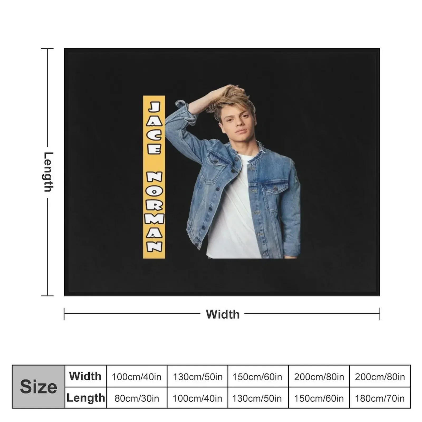 Jace Norman T-Shirts Gift For Fans, For Men and Women, Gift Mother Day, Father Day Throw Blanket wednesday Blankets