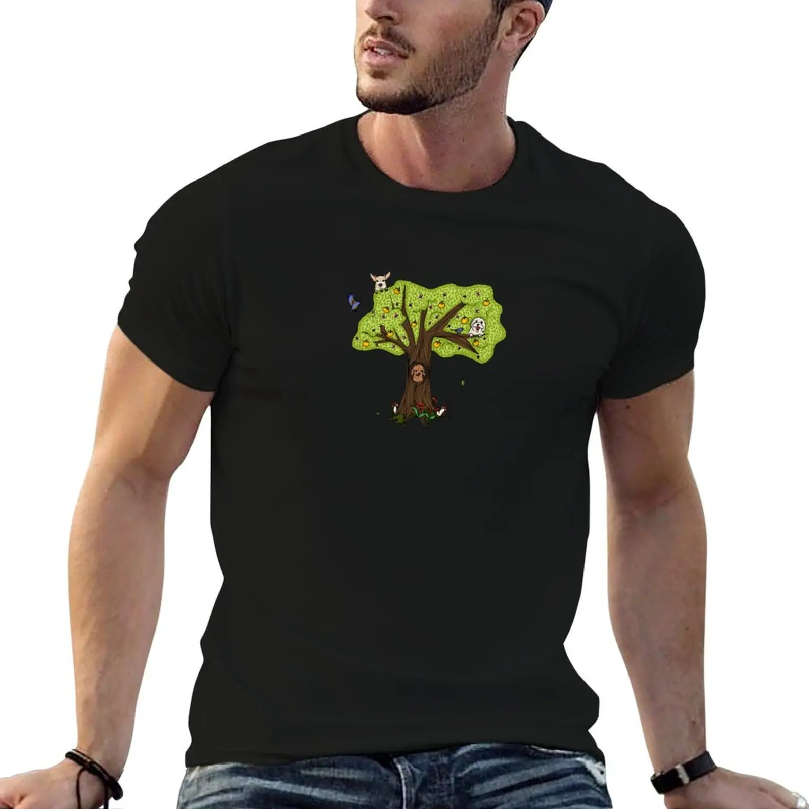 Eddie, Falcor, and Dawn T-Shirt Luxury man animal prinfor boys men clothes
