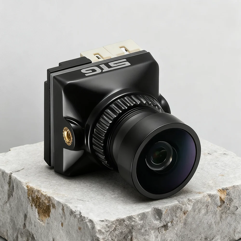 

JINJIEAN BAT 1800TVL Night Vision FPV Camera With 2.1mm Lens 1/2.8 Sensor D-WDR NTSC/PAL Switchable for RC FPV Racing Drone