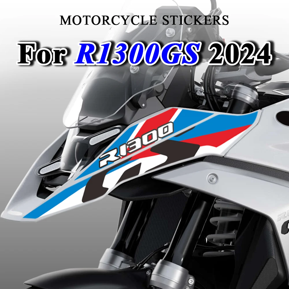 

For BMW R1300GS R 1300 GS R1300 1300GS 2024 Motorcycle Front Fairing Stickers Accessories Waterproof Motorbike Decals Decoration