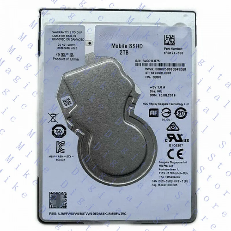 H  2TB FOR Seagate Firecuda ST2000LX001 Gaming SSHD SATA 2.5" PC PS4 XBOX 5400RPM view 3