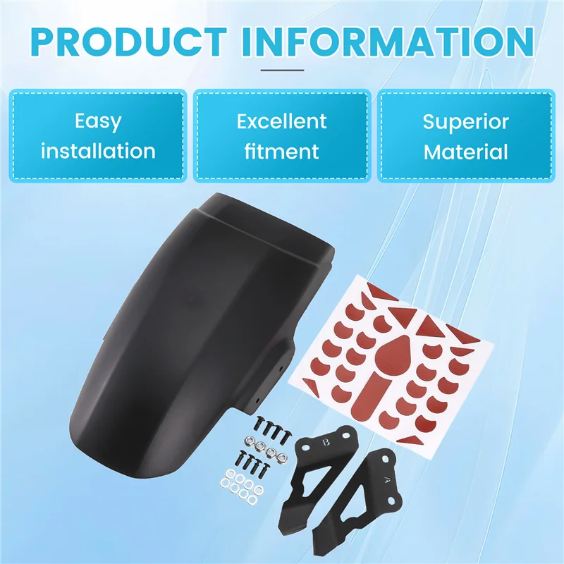 Strict Motorcycle Front Fender Mudguard Extender For BMW R1250R R1200R 2015-2024 Mudguard Splash Guard Extension